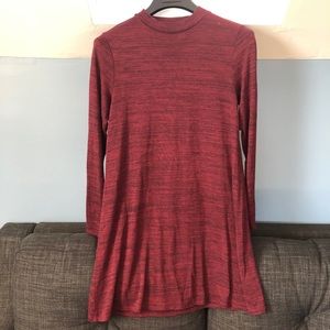 Women’s Long-sleeves High-Neck Dress